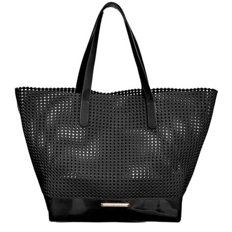 Bolsa Grande De Praia Petite Jolie Ibiza Pj10734b Preto.